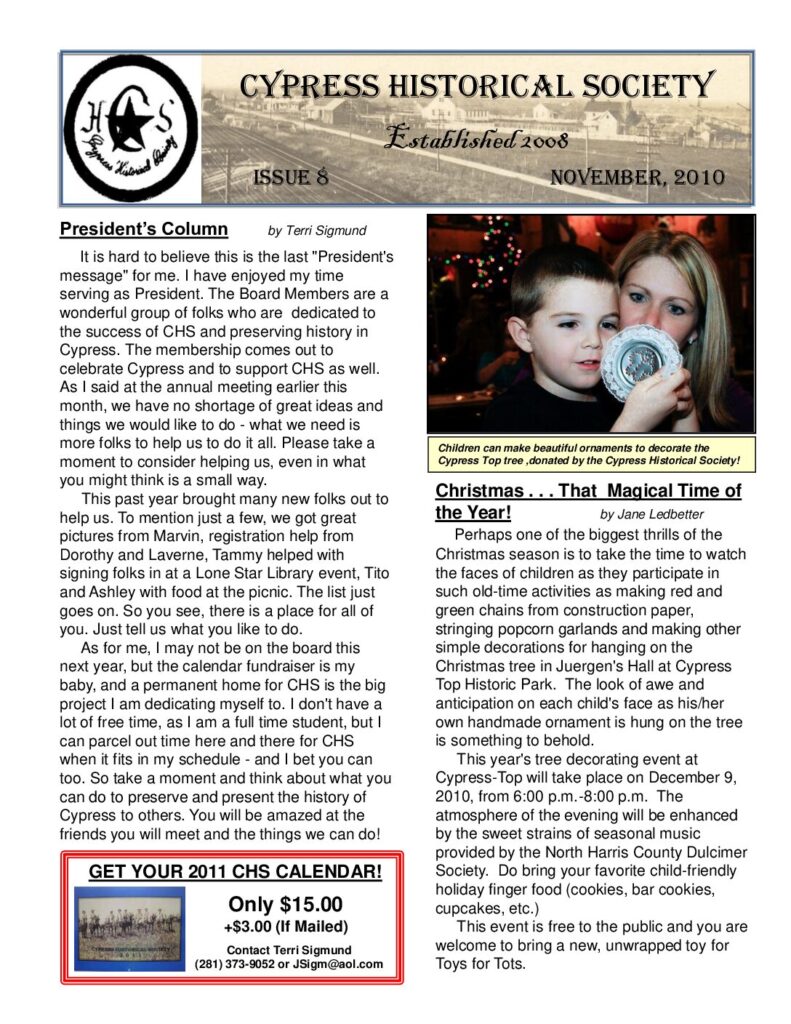 thumbnail of CHS-Newsletter-08-Oct2010