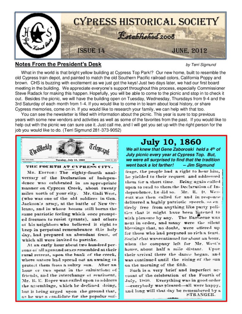 thumbnail of CHS-Newsletter-14-Jun2012