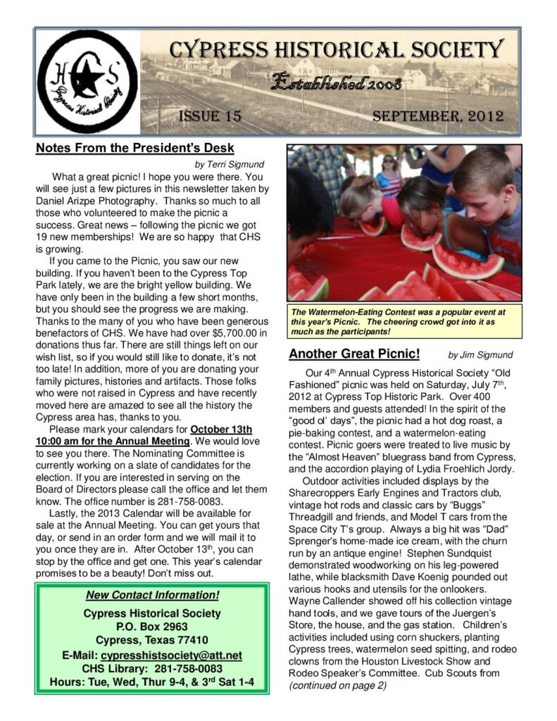 thumbnail of CHS-Newsletter-15-Sep2012