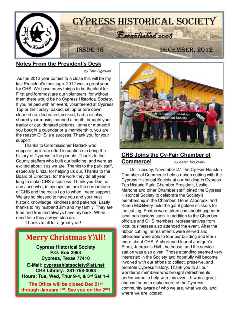 thumbnail of CHS-Newsletter-16-Dec2012