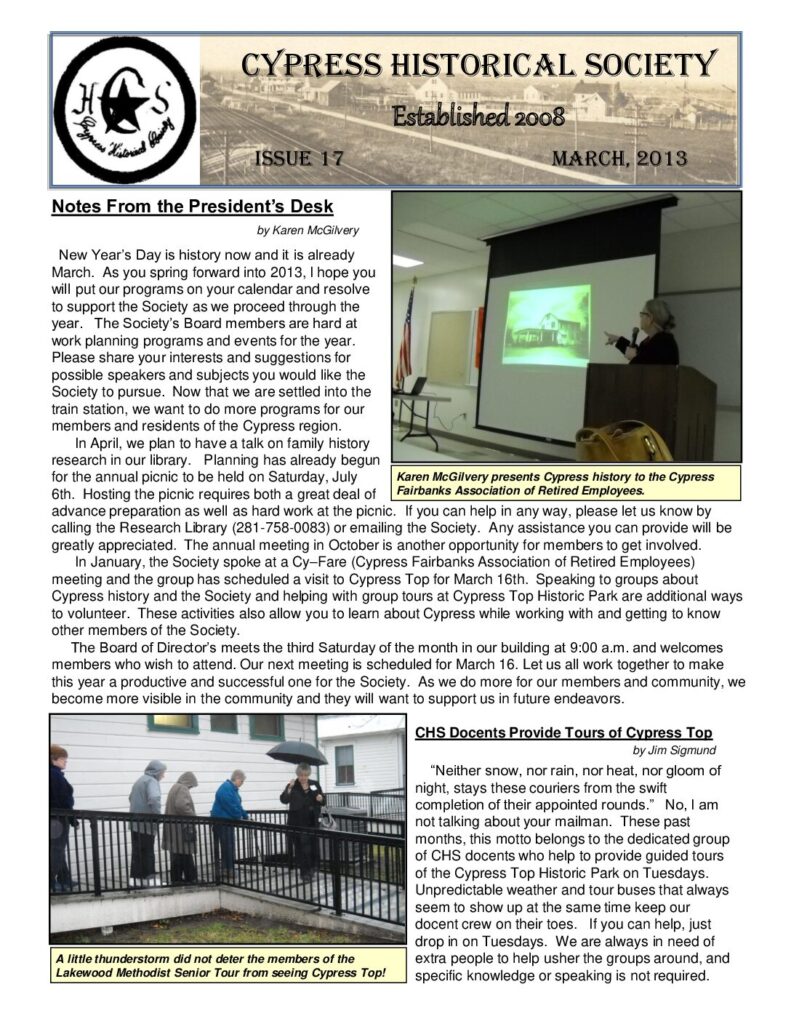 thumbnail of CHS-Newsletter-17-Mar2013