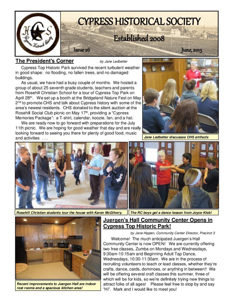 thumbnail of CHS-Newsletter-26-Jun2015