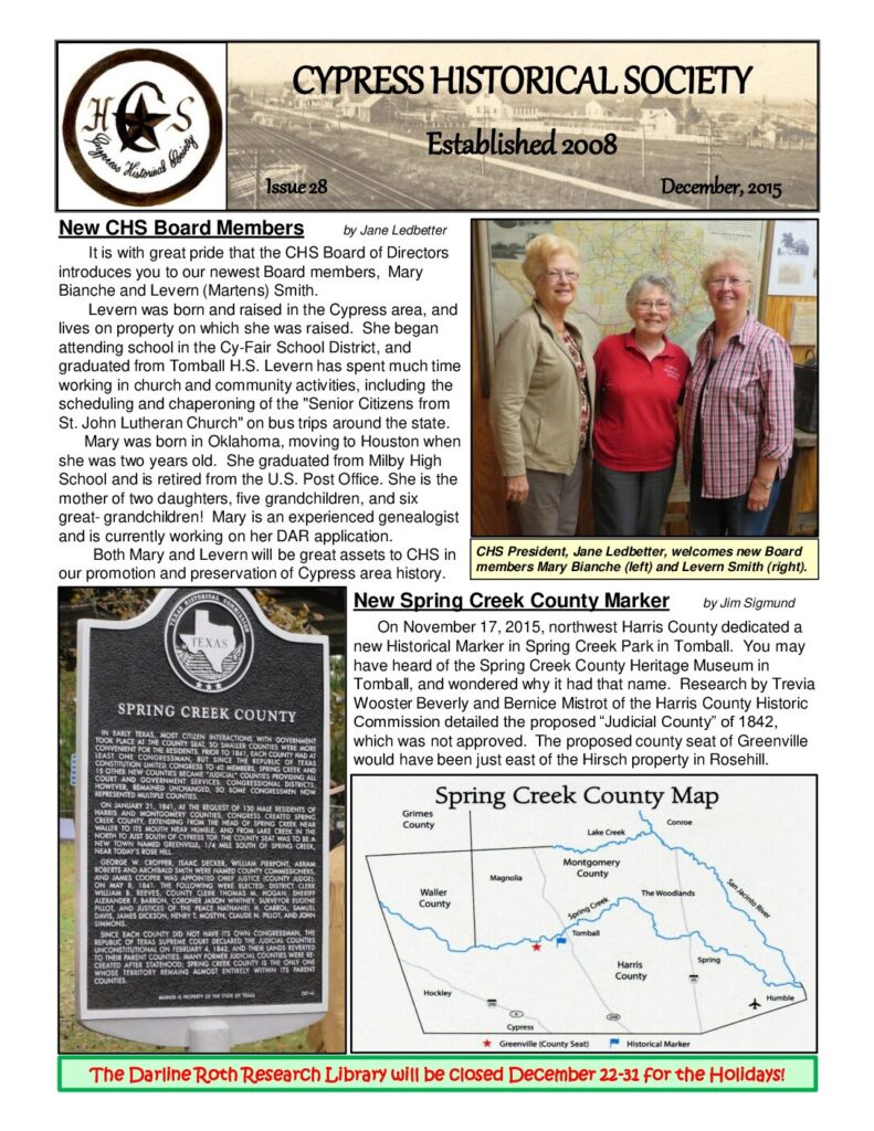 thumbnail of CHS-Newsletter-28-Dec2015