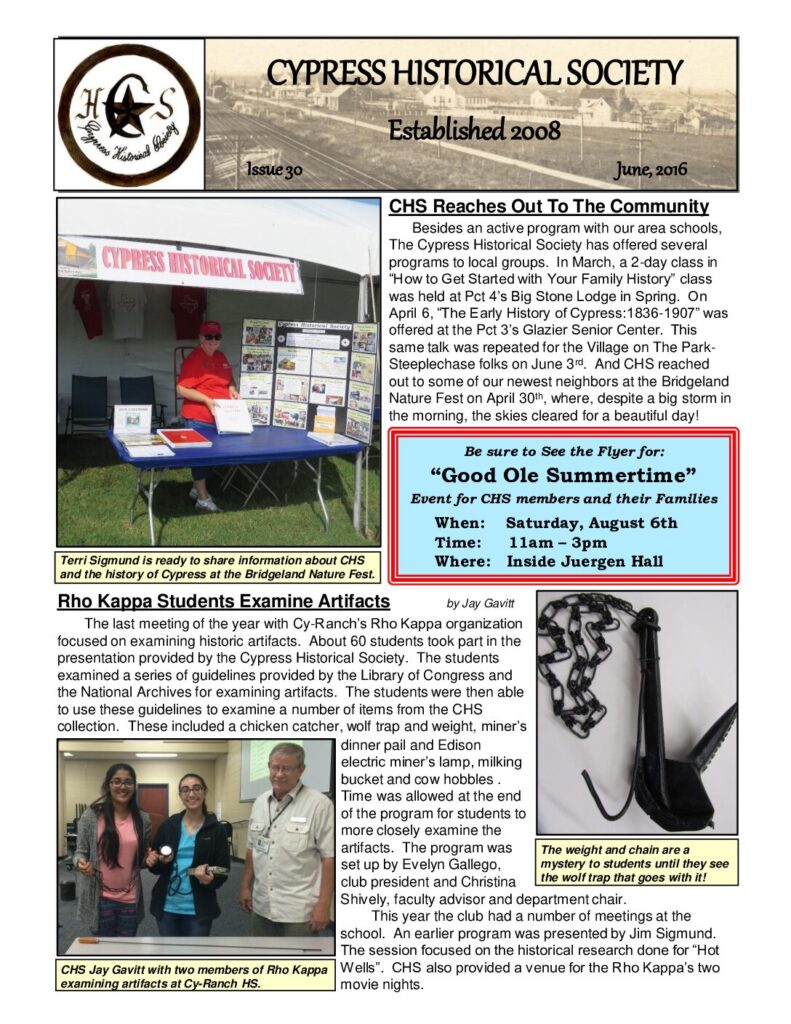 thumbnail of CHS-Newsletter-30-Jun2016