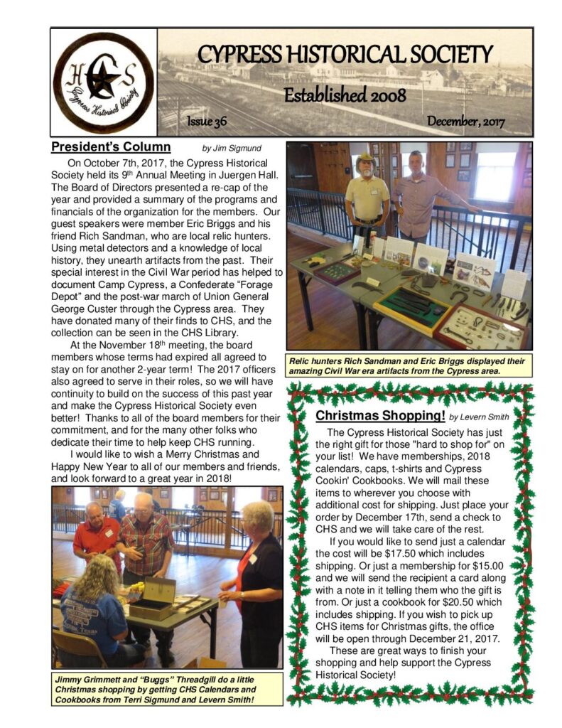 thumbnail of CHS-Newsletter-36-Dec2017