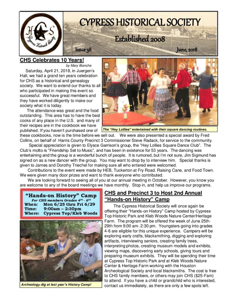 thumbnail of CHS-Newsletter-38-Jun2018