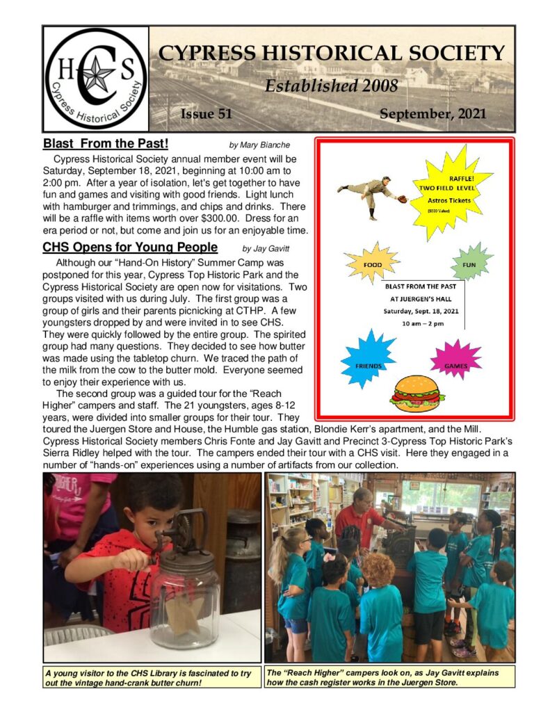 thumbnail of CHS-Newsletter-51-Sep2021